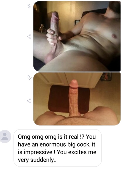 dickpicreactions: Young random horny French girl hit me up. Needless to say she was in for a big sur