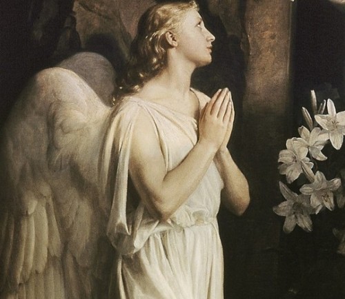 Carl Heinrich Bloch, The Resurrection (detail), 1881 ️ ig: archiveofangels