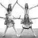 1920sitgirl:“See you next Tuesday” cheerleaders 1970. Students of Judy Chicago&rsquo;s