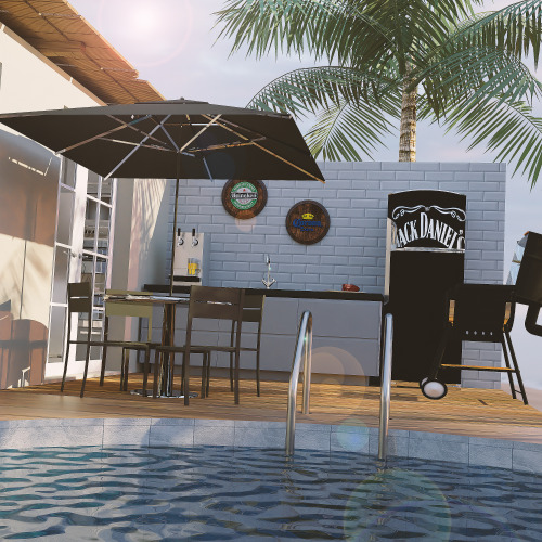 simpledesigner: [SD] *Exclusive* House in Beach* Blender Scene (Not in Game)* Eevee and Cycles* Exc