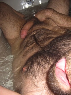 supervillainl:  Hairy dick bath toy. 