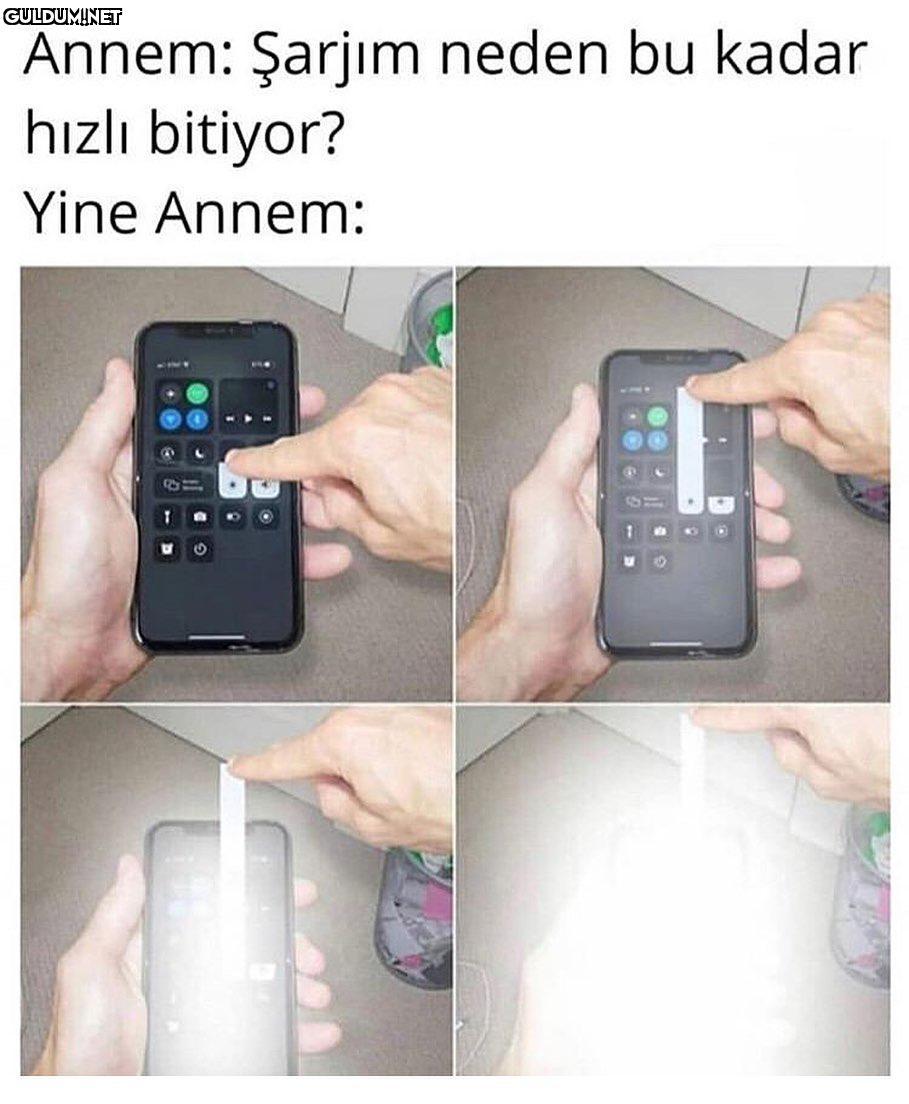 true post :D Annem: Şarjım...