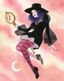 kevinwada: Nico Minoru Witchy fashion 2016