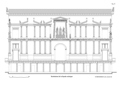 classicalmonuments:Theatre of AphrodisiasAphrodisias, Asia minor (Turkey)1st century BCE7,000 specta