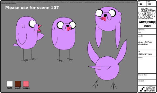 selected character model sheets (1 of 2) from Flute Spellcharacter & prop supervisor - Derek Kirk Kimcharacter & prop designers - Joy Ang & Michael DeForgemodel clean-up - Alex Camposart director - Sandra Leecolor stylist - Catherine E. Simmon