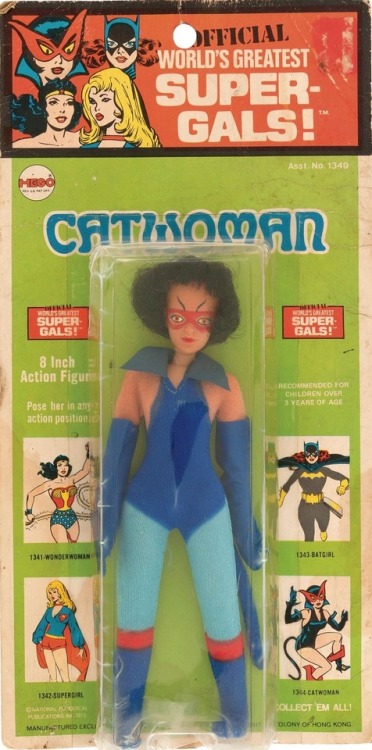 1980sactionfigures: Catwoman - World’s Greatest Super-Heroes (Mego)