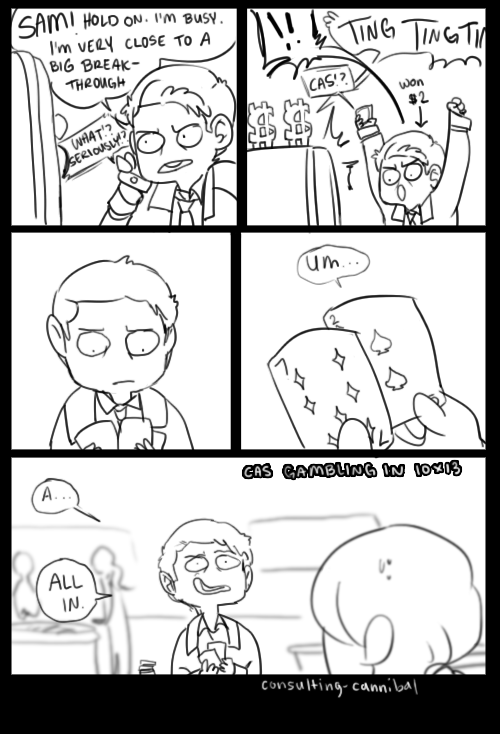 consulting-cannibal:  thanks to reallymadscientist for reminding me that CAS GAMBLING