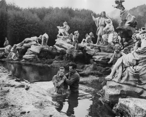 WWII, Royal Palace of Caserta. Italy.