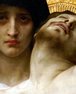 Pietà (Detail) 1876 William-Adolphe Bouguereau