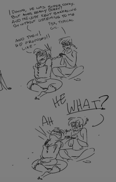 Sleepover shenanigans! Tarvek! Really likes Agatha! He is a hapless romantic he cant help it!!!