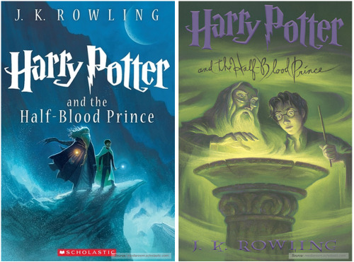 booksbeforebedtime:buzzfeedgeeky:The 15th Anniversary Covers of Harry Potter. I genuinely love both 