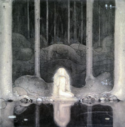 John Bauer.Â Princess Tuvstar and the Fishpond.