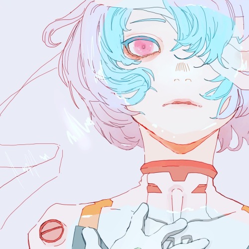 denqyellow:rei ayanami #evangelion