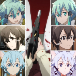 just-a-blue-otaku:  30 Day Anime Challenge : Day 2 : Favorite female anime character ever : Asada “Sinon” Shino