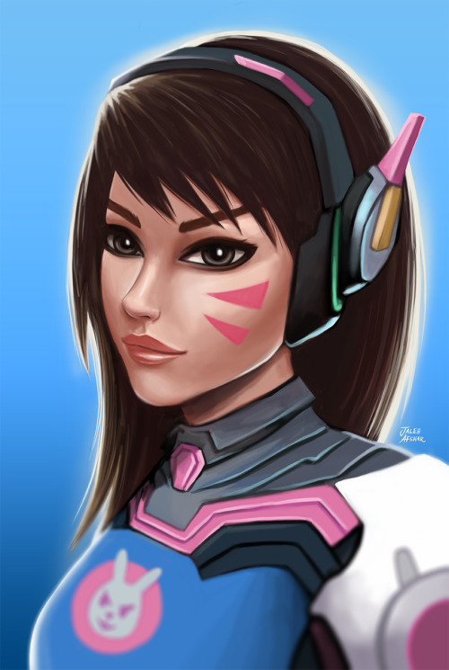 Finished up my take on D.Va.
Going to be doing a full series of these!