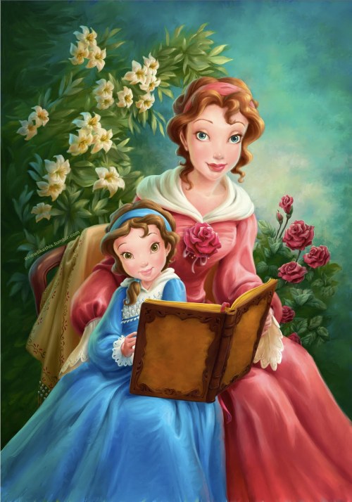 studyinstyle:The mother’s heart is the child’s schoolroom.  - H.W. Beecher(offical art, Belle an