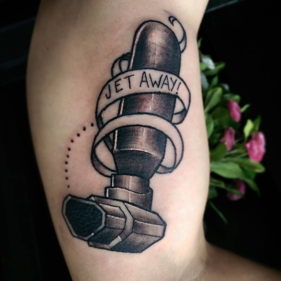 Awesome Fallout inspired piece by  Killer Ink Tattoo  Facebook