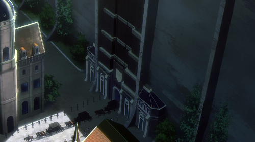 tsuyuake:  Shingeki no Kyojin episode 23 - scenery 