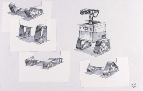 disneyconceptsandstuff: Model Sheets and Designs for Wall-E by Jay Shuster