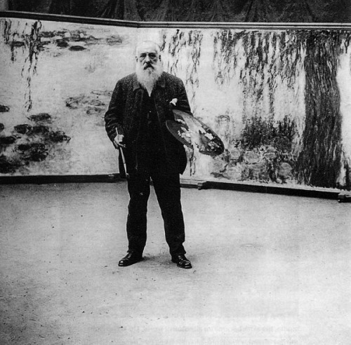 Porn Pics Claude Monet in his studio. Wowowowowow.