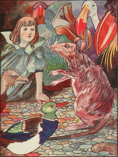 magictransistor:Charles Robinson &amp; Gordon Robinson editions of Alice’s Adventures in W