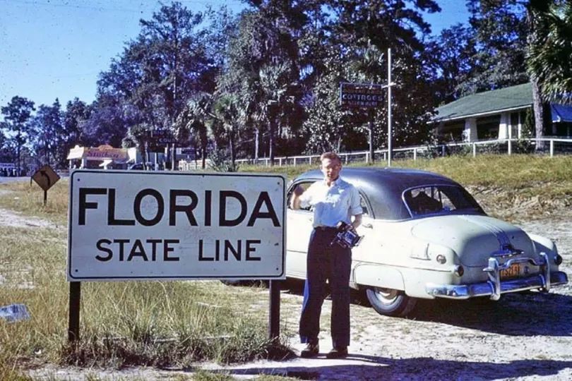 oldflorida:  At the border  turn back! things get weird in there. 