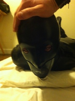 lthrbttm4u:  rubberpigboys:  “Fuck, what did I get myself into?”   What does it matter now? You submitted  to your master and that’s all that matters