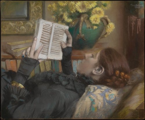 colin-vian:   Albert Bartholomé (French, 1848–1928), The Artist’s Wife (1883
