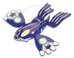 pokemon-global-academy:  Primal Kyogre Type: Water 