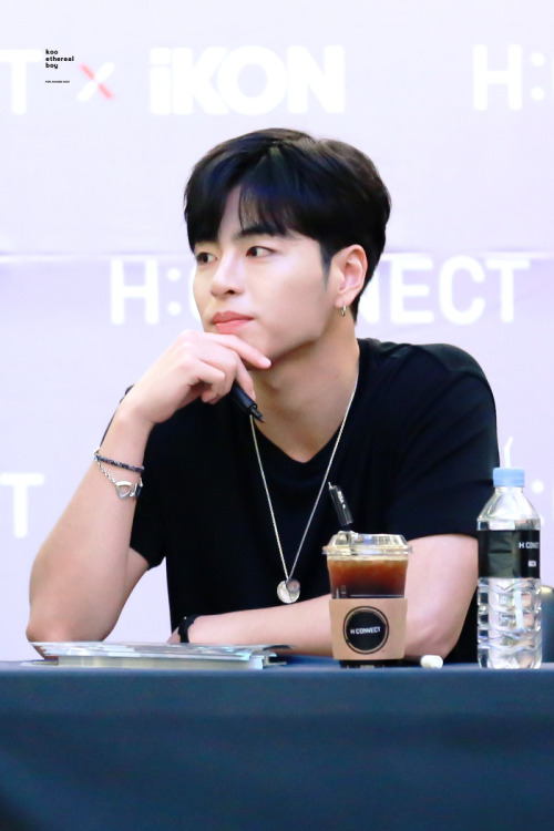 181109 iKON Ju-neat H:Connect Fansigning Event© koo ethereal boydo not edit, crop, or remove the wat