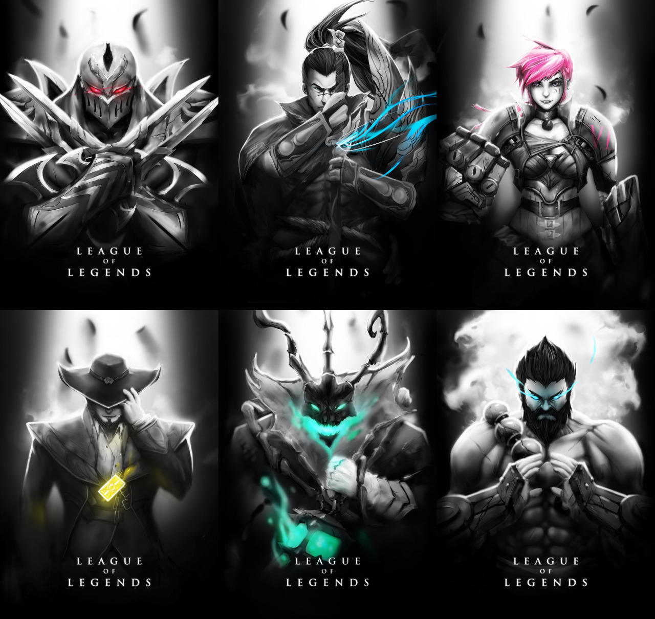 thegameisalife:  Impresionantes fanarts de League of Legends. Amazing fanarts of