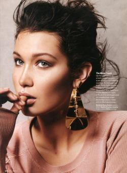 femalemodels:  Bella Hadid by Arthur Elgort for Glamour magazine, June 2015.