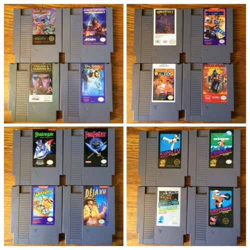 NES collection as of June 2015 :’>