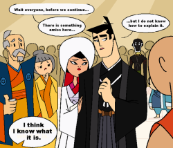 sallychanscraps: this is Exactly how samurai jack should have ended 