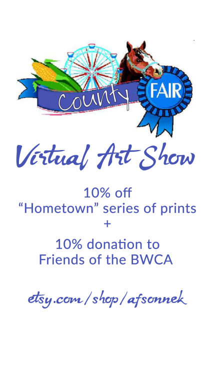 It’s the last day of the virtual county fair sale!Today’s double feature includes prints
