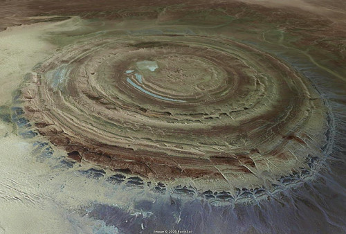 NASA satellite images of the Richat Structure. About the Richat Structure: The Richat Structure, als