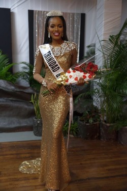 izatrini:Miss Universe T&T, Crowned.