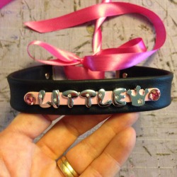 bdsmbeautifullybound:Awww Little Princess. Full of all the cuteness I can get into one collar. This will be on the website today too.