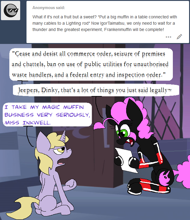 darkfiretaimatsu: Even aside from @ask-dinky-dawberry-doo being the only one allowed