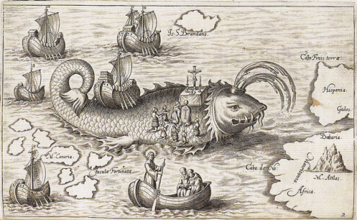 odditiesoflife:Medieval and Renaissance Sea Monsters from MapsA visually stunning new book, Sea Mons