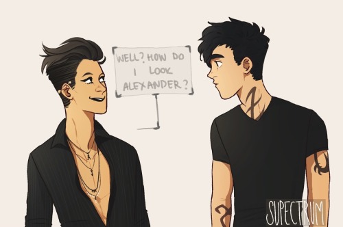 su-pectrum:great, now magnus wants a divorcebonus: