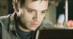 buckyremembers:  Post-CATWS AU  ↳ Bucky struggles with his memories and looks up on the internet what damage the Winter Soldier -he- has done. 