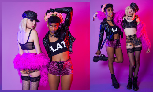 robynhoodscloset:  I recently got the awesome opportunity to model for the new Tunnel Vision Lookbook with my Fabulous Stains girlfriends!! Pics are by Timony Siobhan Makeup: Taylor Pancake All styled by Madeline Pendelton for http://shoptunnelvision.com