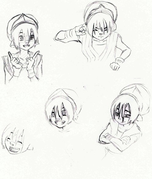 mapletreequeenofthegnomes: Zuko and Toph practice from freshman year. These two are my babies&hellip