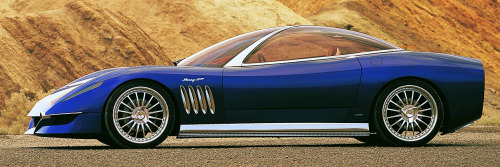 Chevrolet Corvette Moray concept, 2003, by Italdesign. The Moray was Giorgetto and Fabrizio Giugiaro