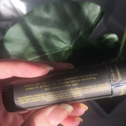 Cocokind Turmeric Stick Review What is it? An all-natural spot treatment/mask that aims to calm the 