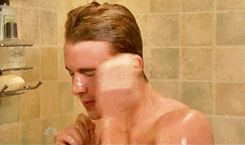 boycaps:  Chandler Massey & Freddie Smith sharing a shower and a gay kiss in “Days of Our Lives” 