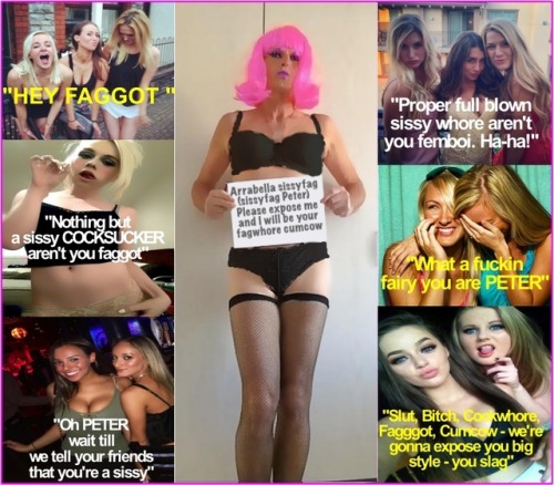arrabellasissyfag:THE CONSEQUENCES OF SISSY EXPOSURE!!Arrabella doesn’t believe that by posting her 
