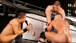 Looks Like The Miz &Amp;Amp; Alex Riley Are Going To Have Fun With John! &Amp;Gt;:)