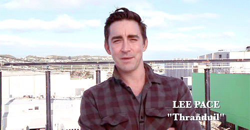 bilbosnephew:“Hey Comic Con! I hope you’re having a good time. My name is Lee Pace, I play the Elven